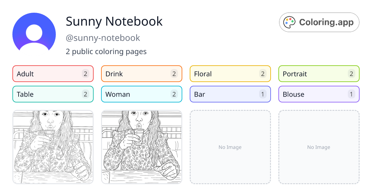 Sunny Notebook (@sunny-notebook) • Coloring.app