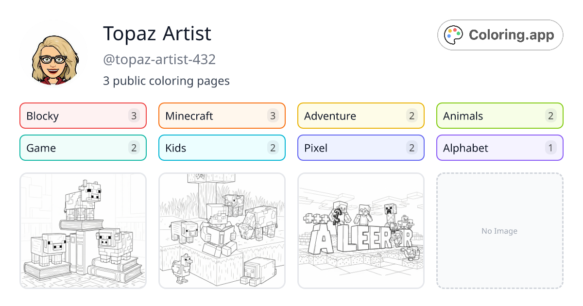 Topaz Artist (@topaz-artist-432) • Coloring.app
