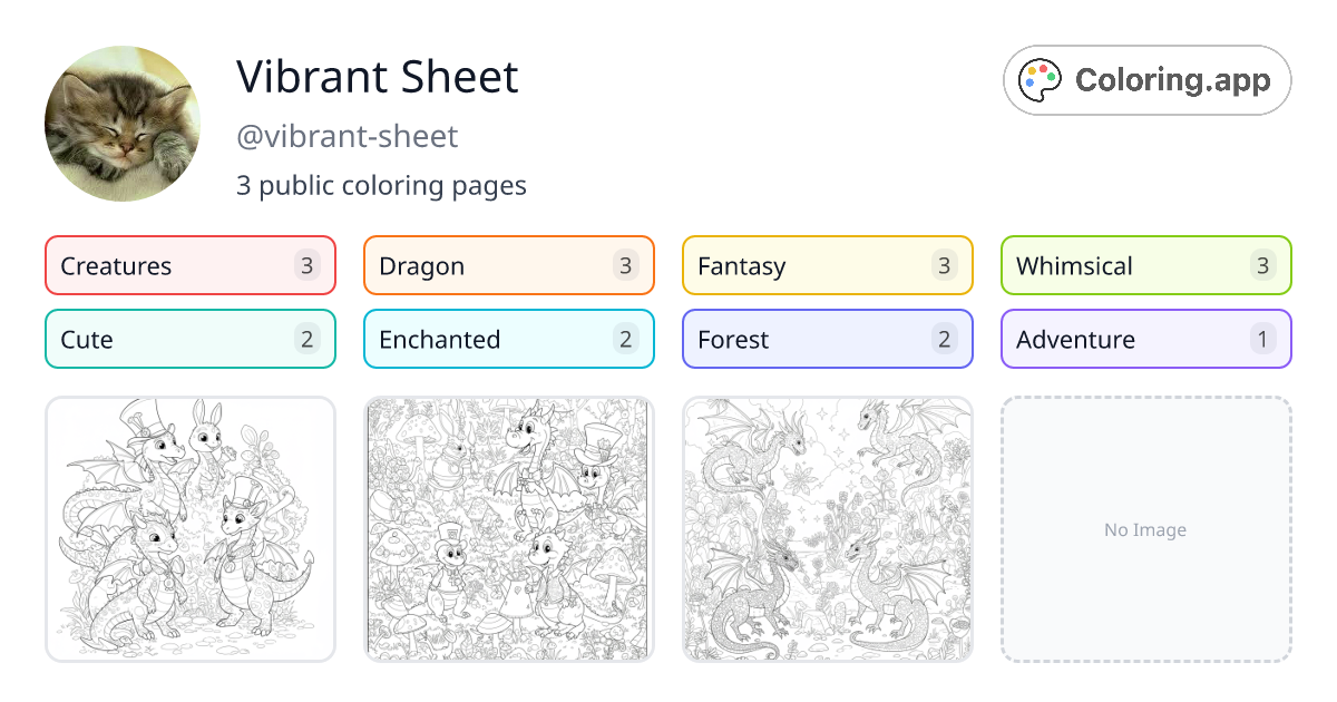 Vibrant Sheet (@vibrant-sheet) • Coloring.app