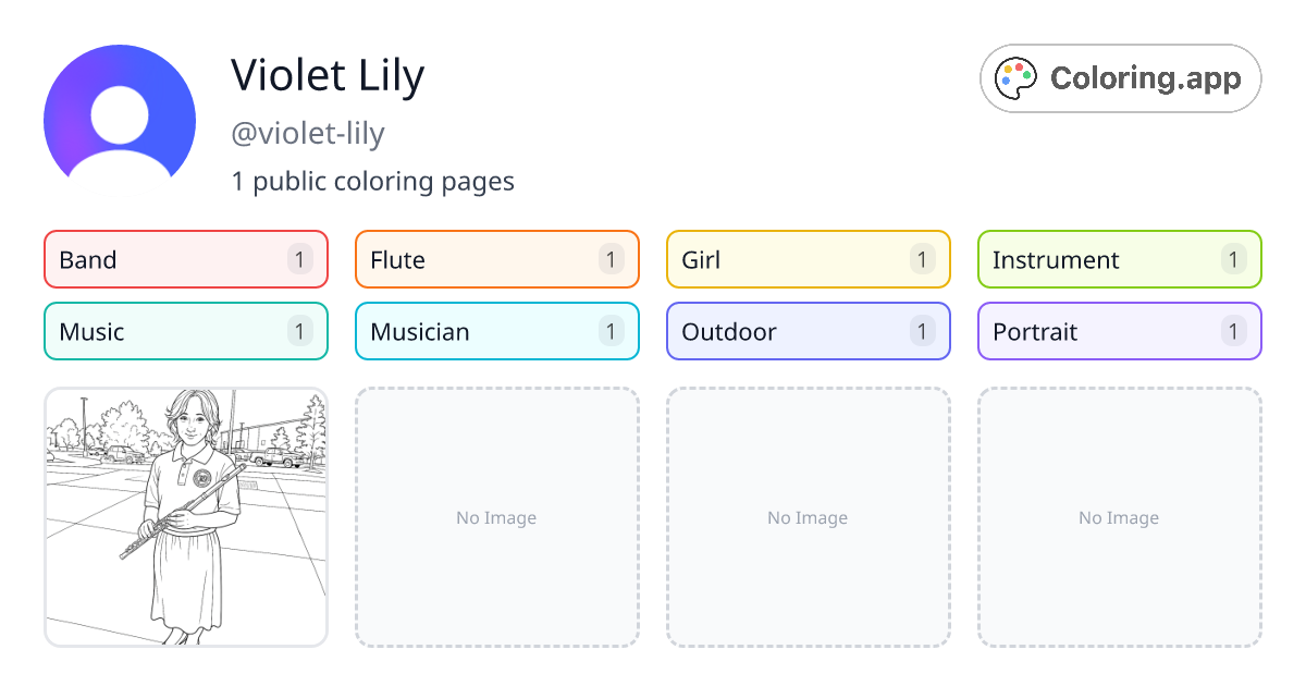 Violet Lily (@violet-lily) • Coloring.app